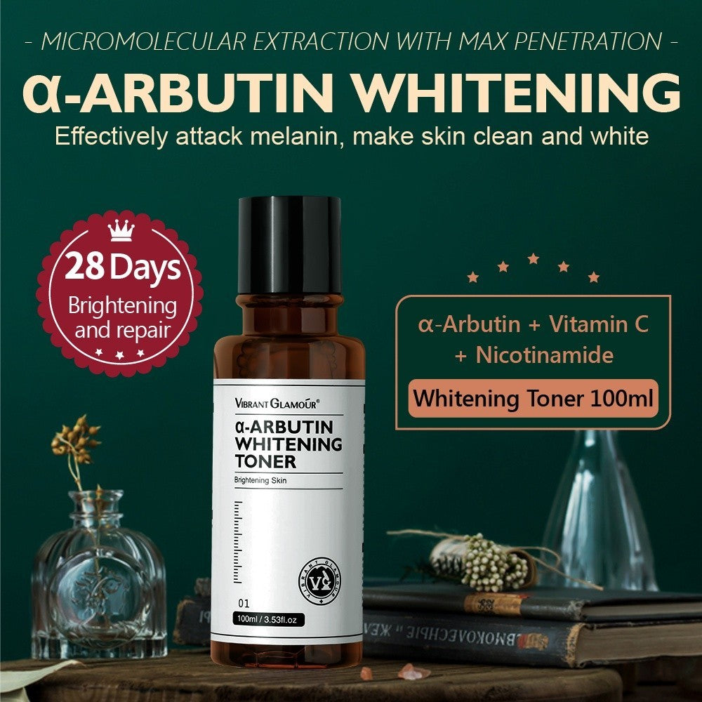 [VIBRANT GLAMOUR] A-Arbutin Whitening TONER Niacinamide+Vitamin C Moisturizer 100ml