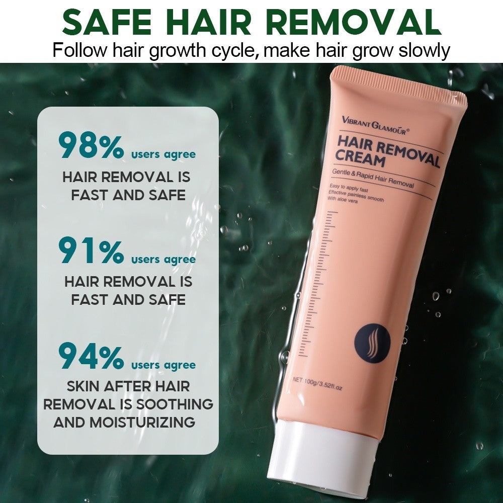 [VIBRANT GLAMOUR] HAIR REMOVAL CREAM Fast Painless Armpit Leg Private Area