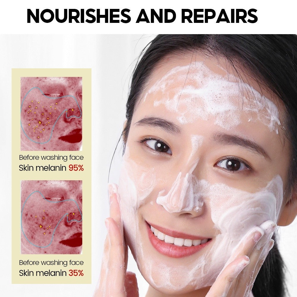 [VIBRANT GLAMOUR] Vitamin C Whitening Soap Face Cleanser Deep Cleaning Facial Wash