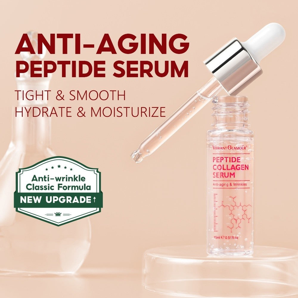 [VIBRANT GLAMOUR] PEPTIDE COLLAGEN SERUM Vitamin C and E Anti Aging & Wrinkles