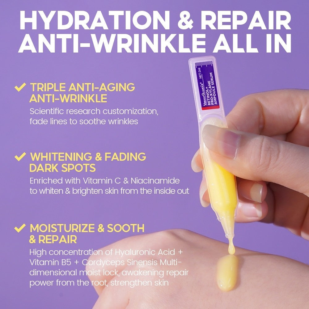 [VIBRANT GLAMOUR] Retinol+ Pro-xylane Ampoule Serum 2ml*15pcs Copper Tripeptide