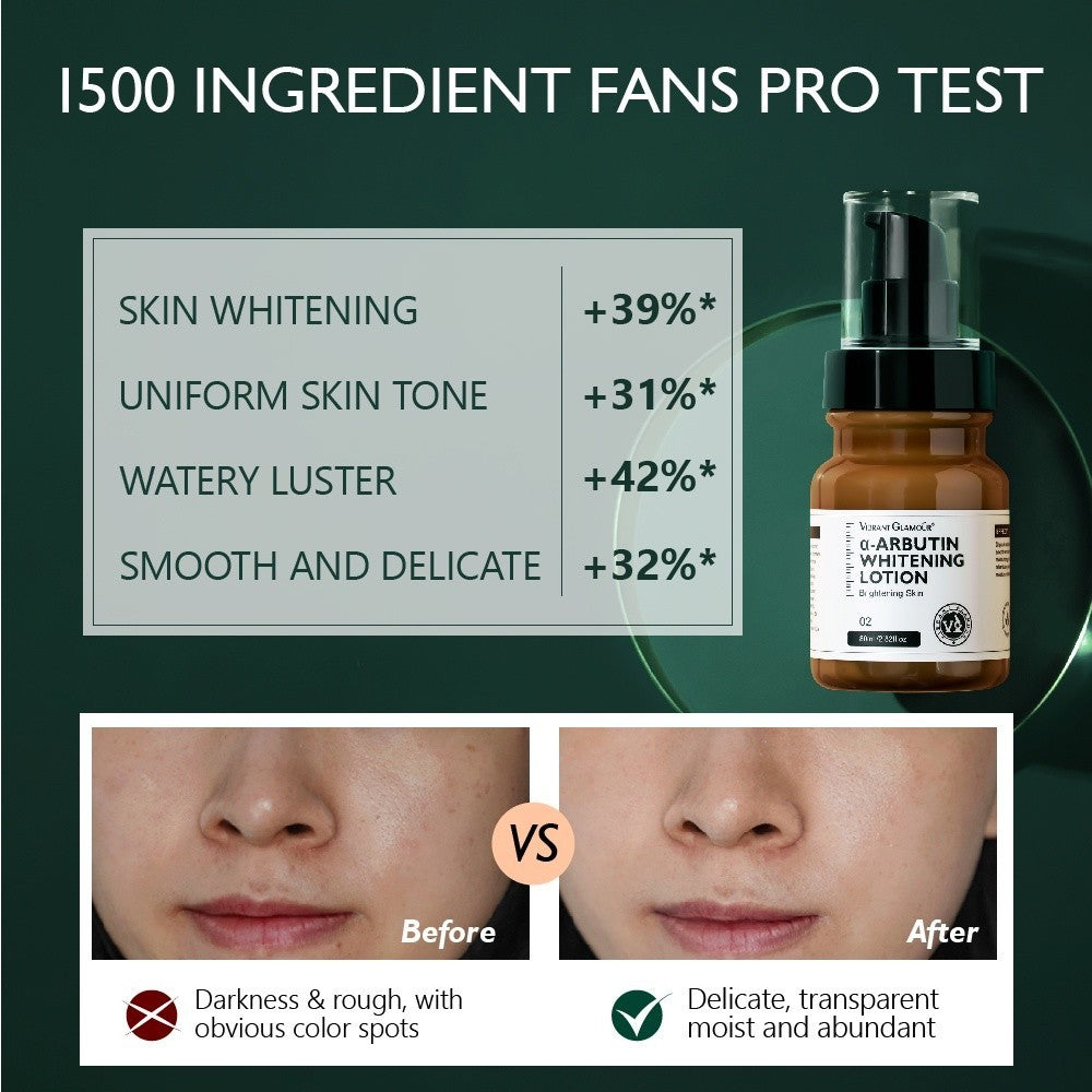 [VIBRANT GLAMOUR] A-Arbutin Whitening LOTION Dark Spot Corrector Moisturize Regenerate