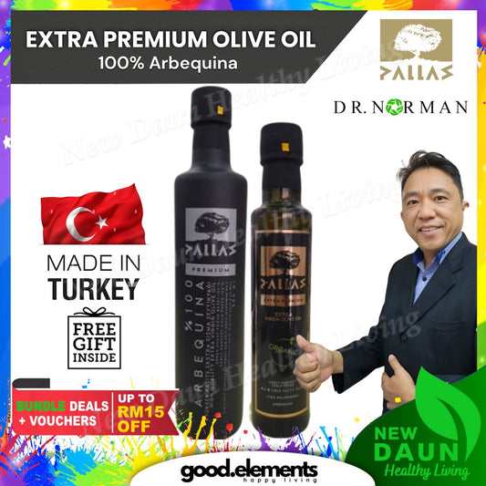 [DR NORMAN] [PALLAS] Extra Premium Organic Extra Virgin Olive Oil Arbequina