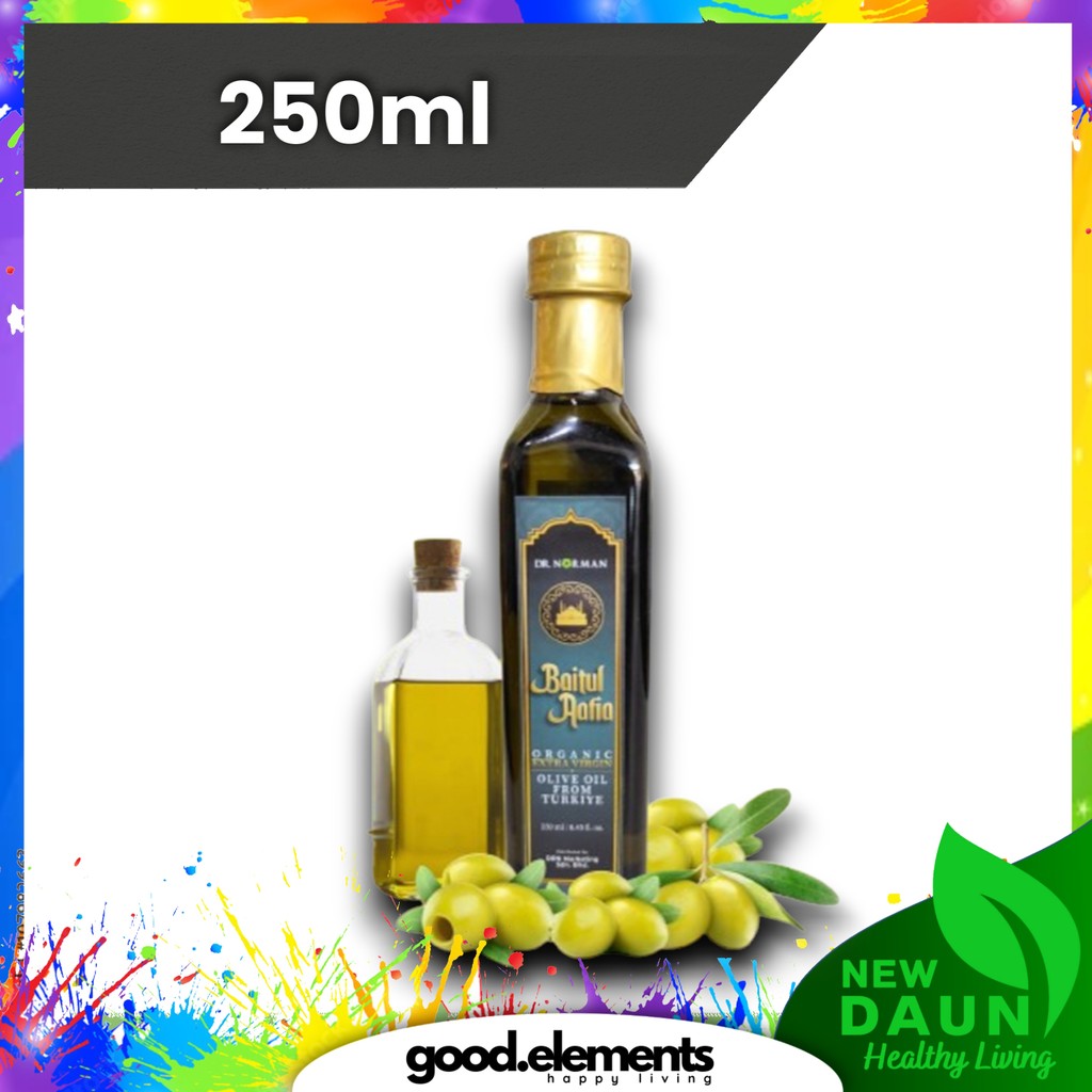 [DR NORMAN] [BAITUL AAFIA] Minyak Zaitun Organik Extra Virgin Olive Oil Original Palestine