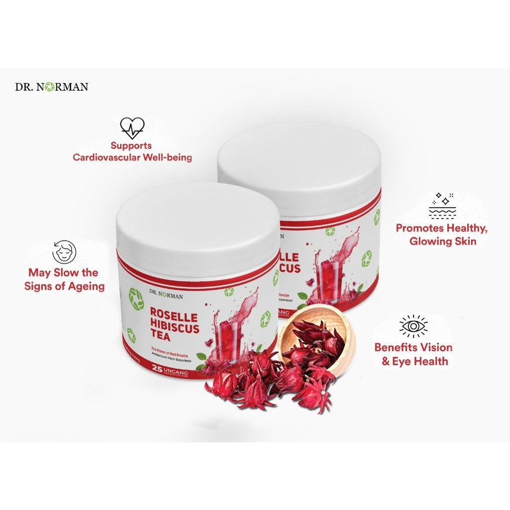 [DR NORMAN] TEH MORINGA, TEH TONGKAT ALI & TEH ROSELLE HERBA TEH O STEVIA UNTUK KESIHATAN