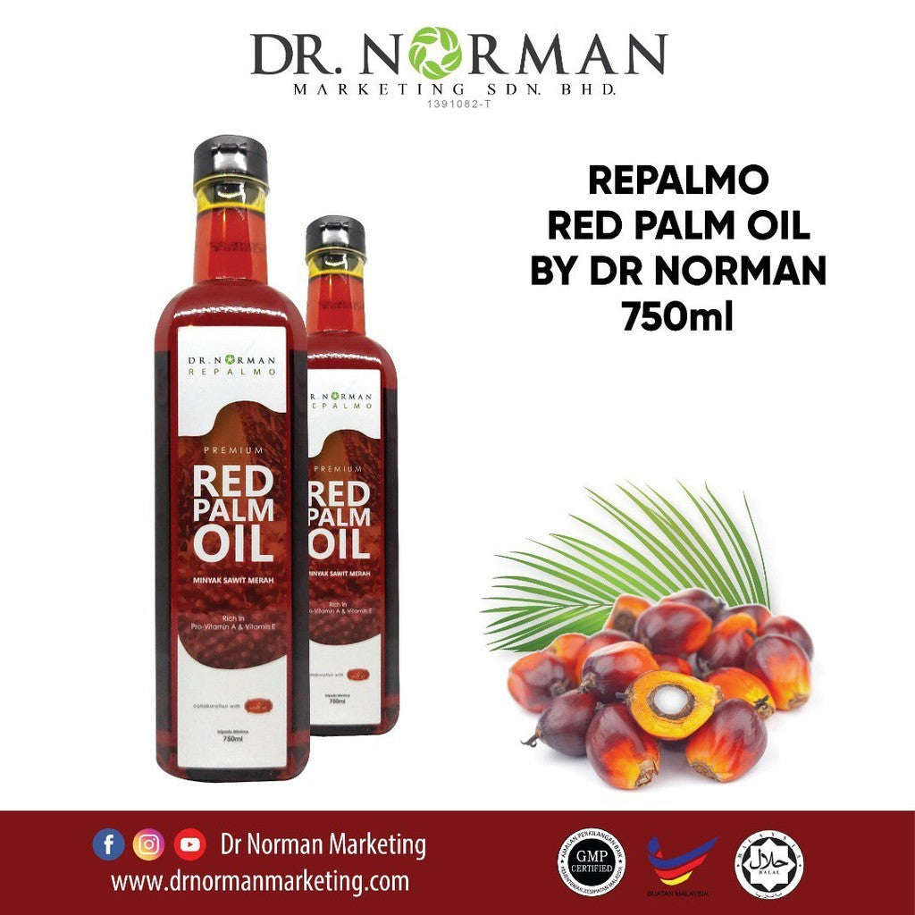 [DR NORMAN] REPALMO 750ml - Minyak Sawit Merah/Red Palm Oil