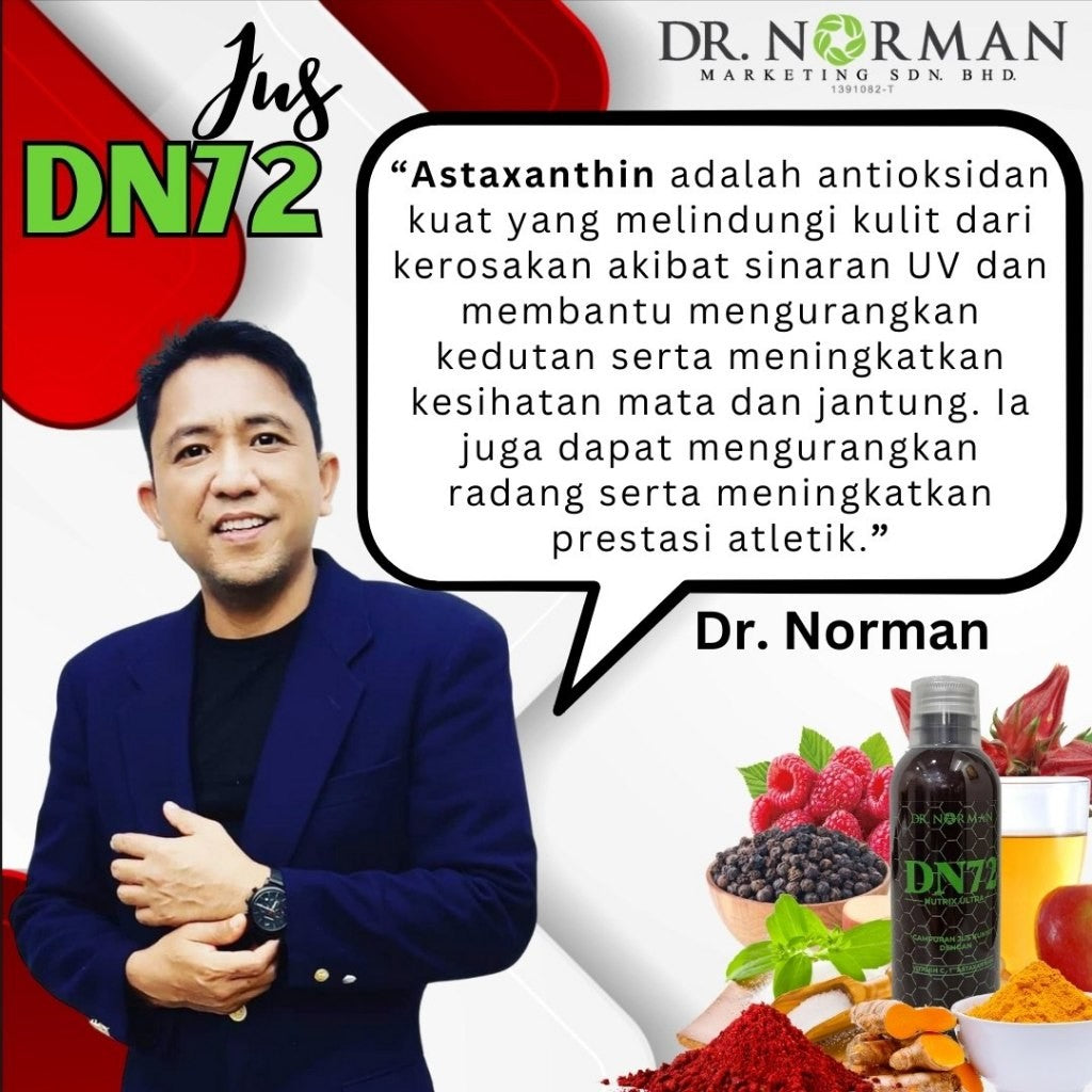 [DR NORMAN] MINUMAN BOTANI JUS DN72 ANTIOXIDANT [350ML / 11.02 OZ] [WHOLESALE]