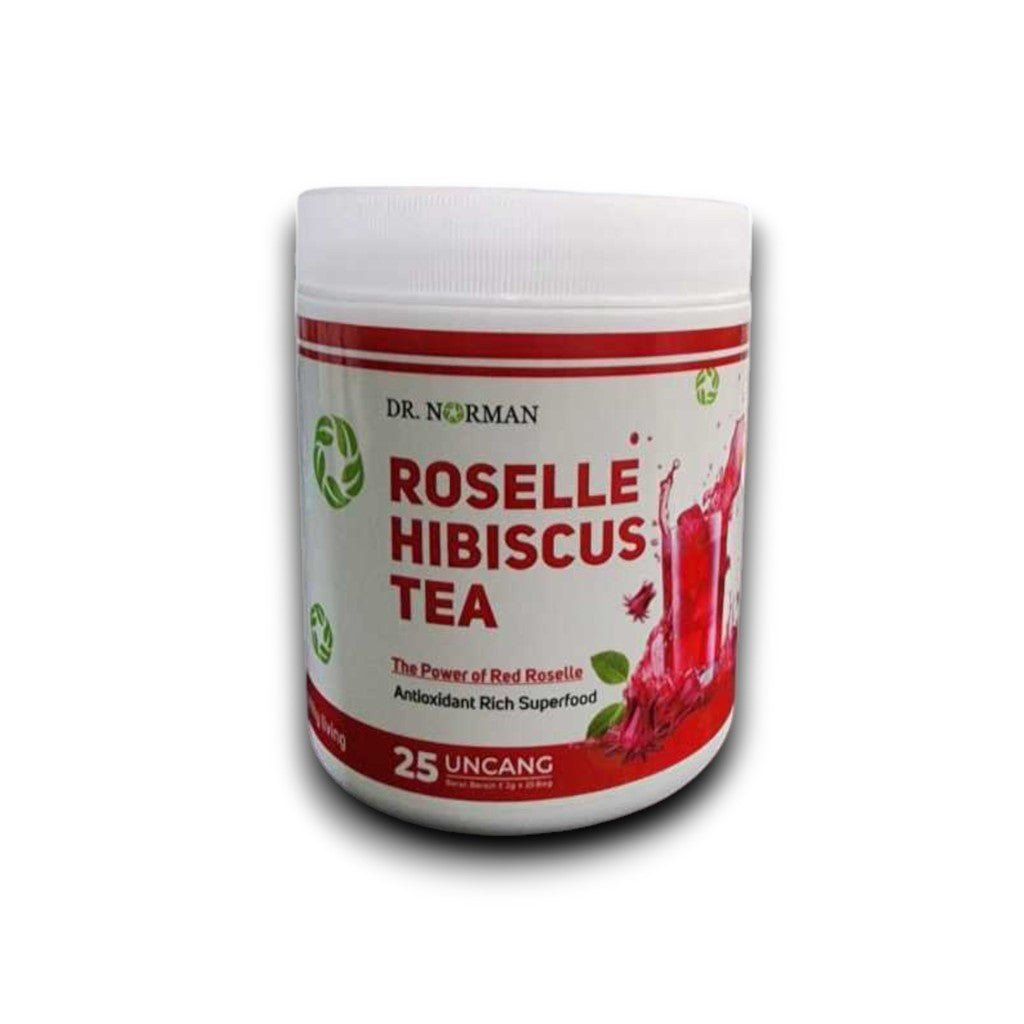 [DR NORMAN] MINUMAN KESIHATAN ROSELLE Teh Roselle Jus Puree Kordial DN72 Anti oksida