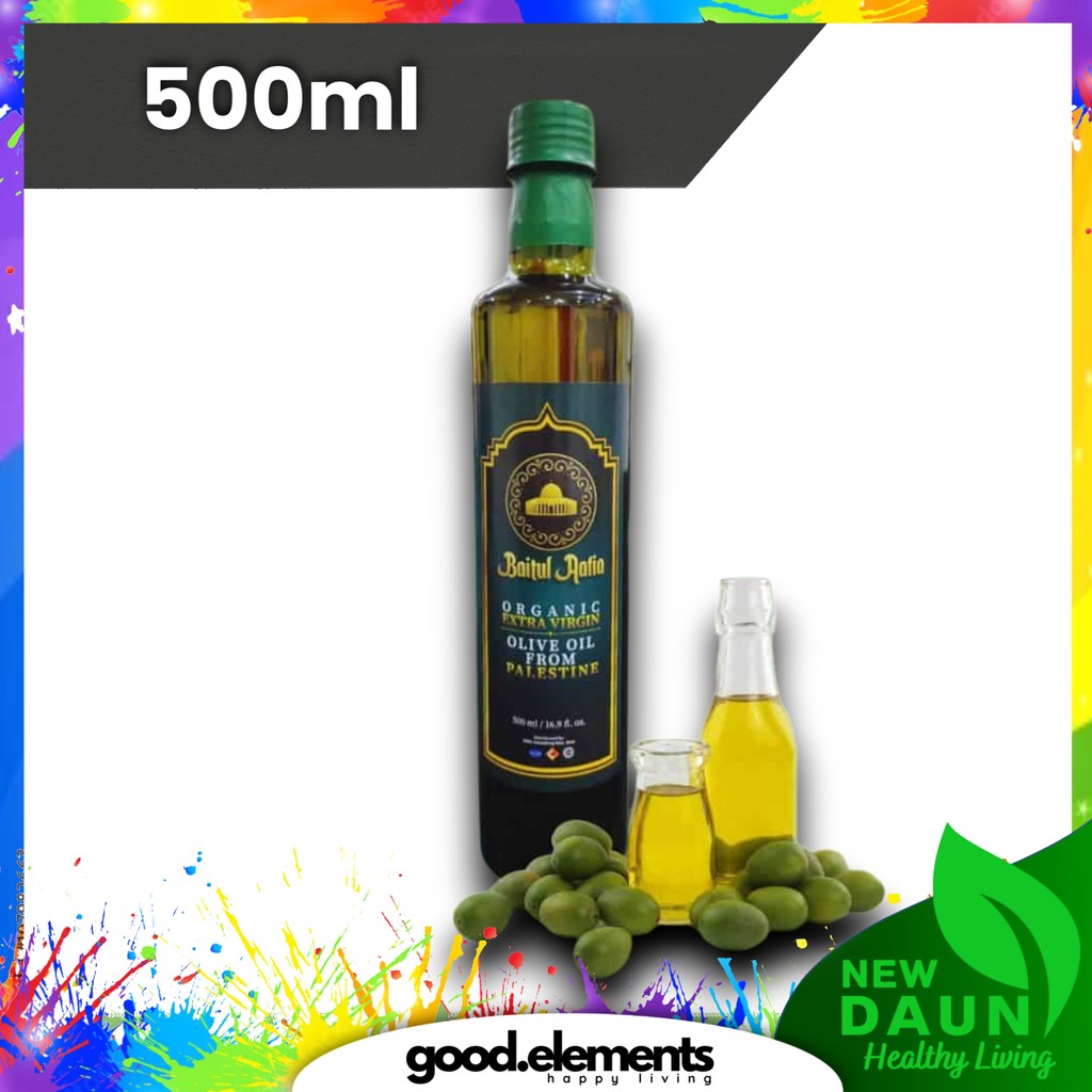 [DR NORMAN] [BAITUL AAFIA] Minyak Zaitun Organik Extra Virgin Olive Oil Original Palestine