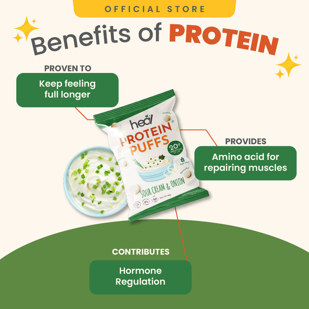 [HEAL] PROTEIN PUFFS High Protein High Fibre Healthy Guilt Free Snacks