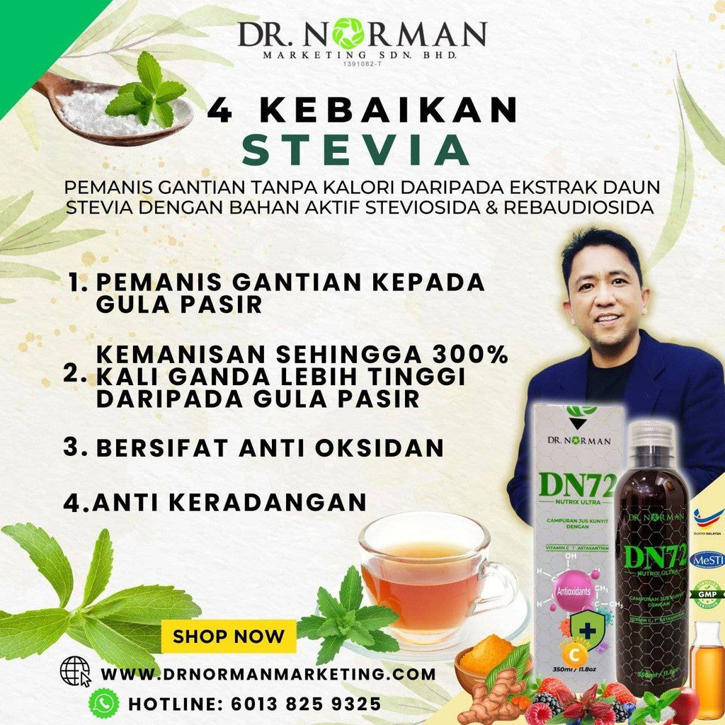 [DR NORMAN] MINUMAN BOTANI JUS DN72 ANTIOXIDANT [350ML / 11.02 OZ] [WHOLESALE]