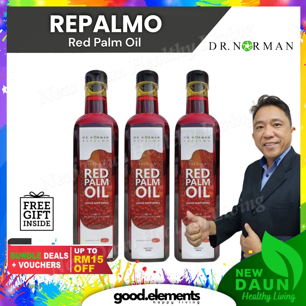 [DR NORMAN] REPALMO 750ml - Minyak Sawit Merah/Red Palm Oil
