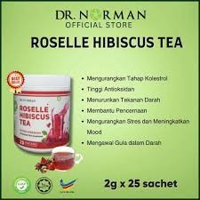 [DR NORMAN] MINUMAN KESIHATAN ROSELLE Teh Roselle Jus Puree Kordial DN72 Anti oksida