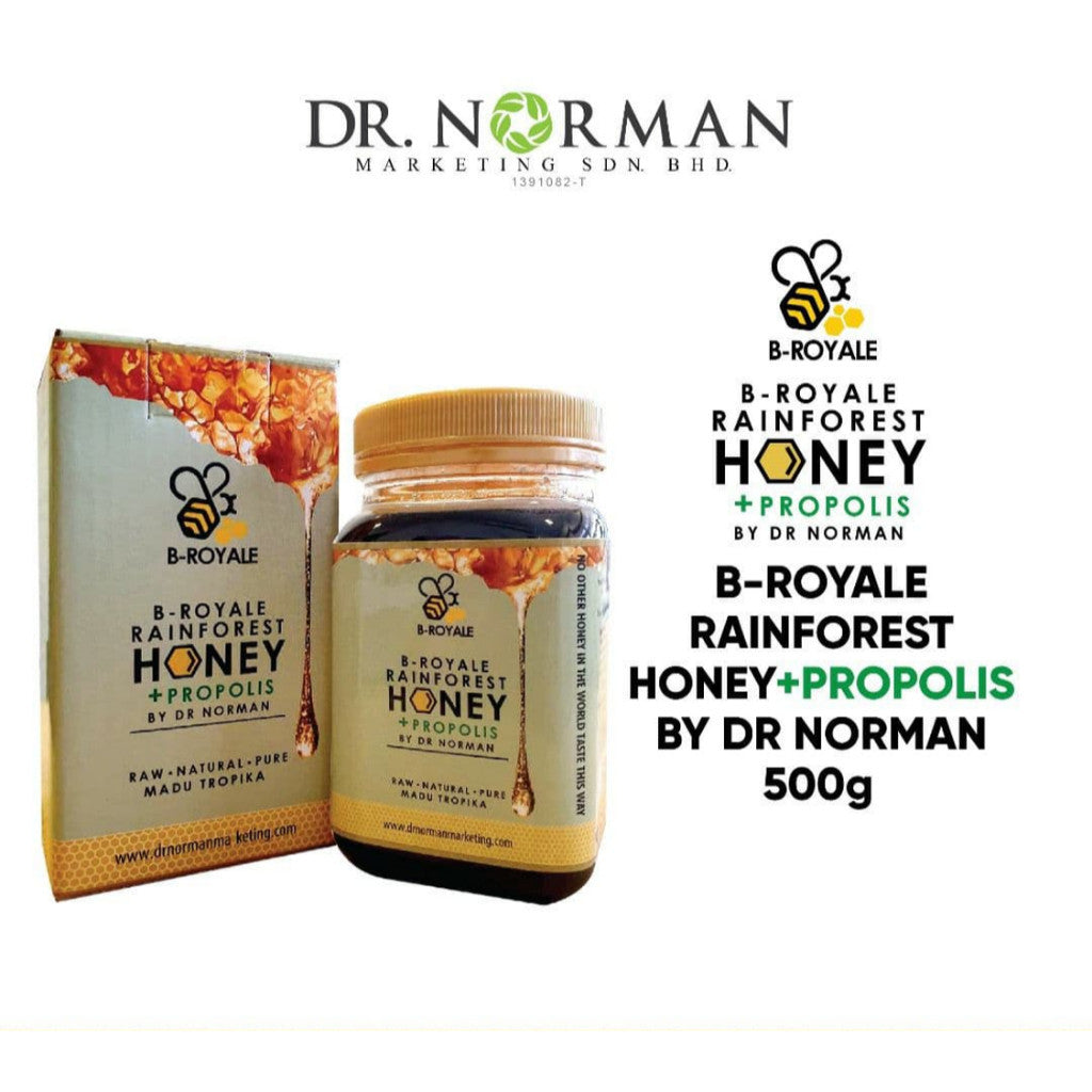 [DR NORMAN] B ROYAL MADU ASLI TROPIKA PURE RAINFOREST HONEY ORGANIC HALAL NO SUGAR