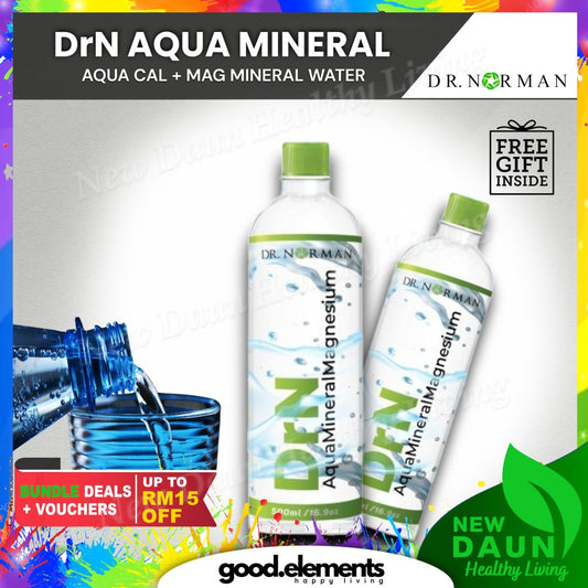 [DR NORMAN] Aqua Mineral Magnesium Air Minuman Bernutrisi (Ca + Mg) 500ml