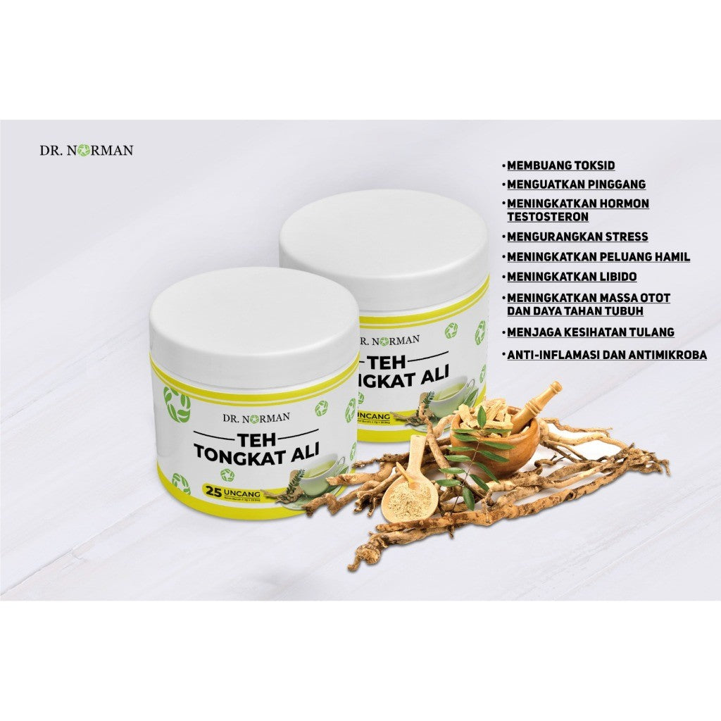 [DR NORMAN] TEH MORINGA, TEH TONGKAT ALI & TEH ROSELLE HERBA TEH O STEVIA UNTUK KESIHATAN