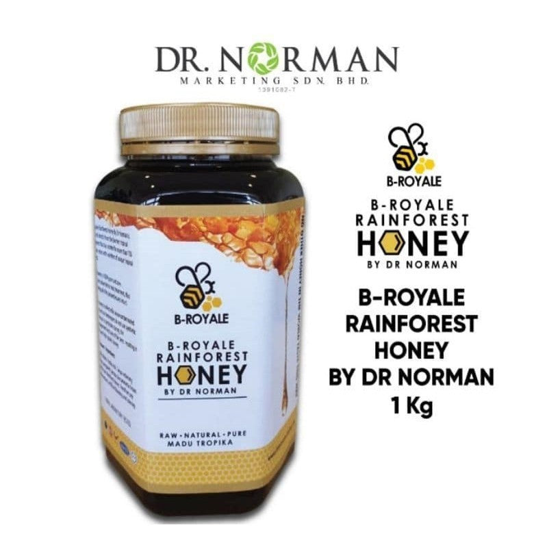 [DR NORMAN] B ROYAL MADU ASLI TROPIKA PURE RAINFOREST HONEY ORGANIC HALAL NO SUGAR