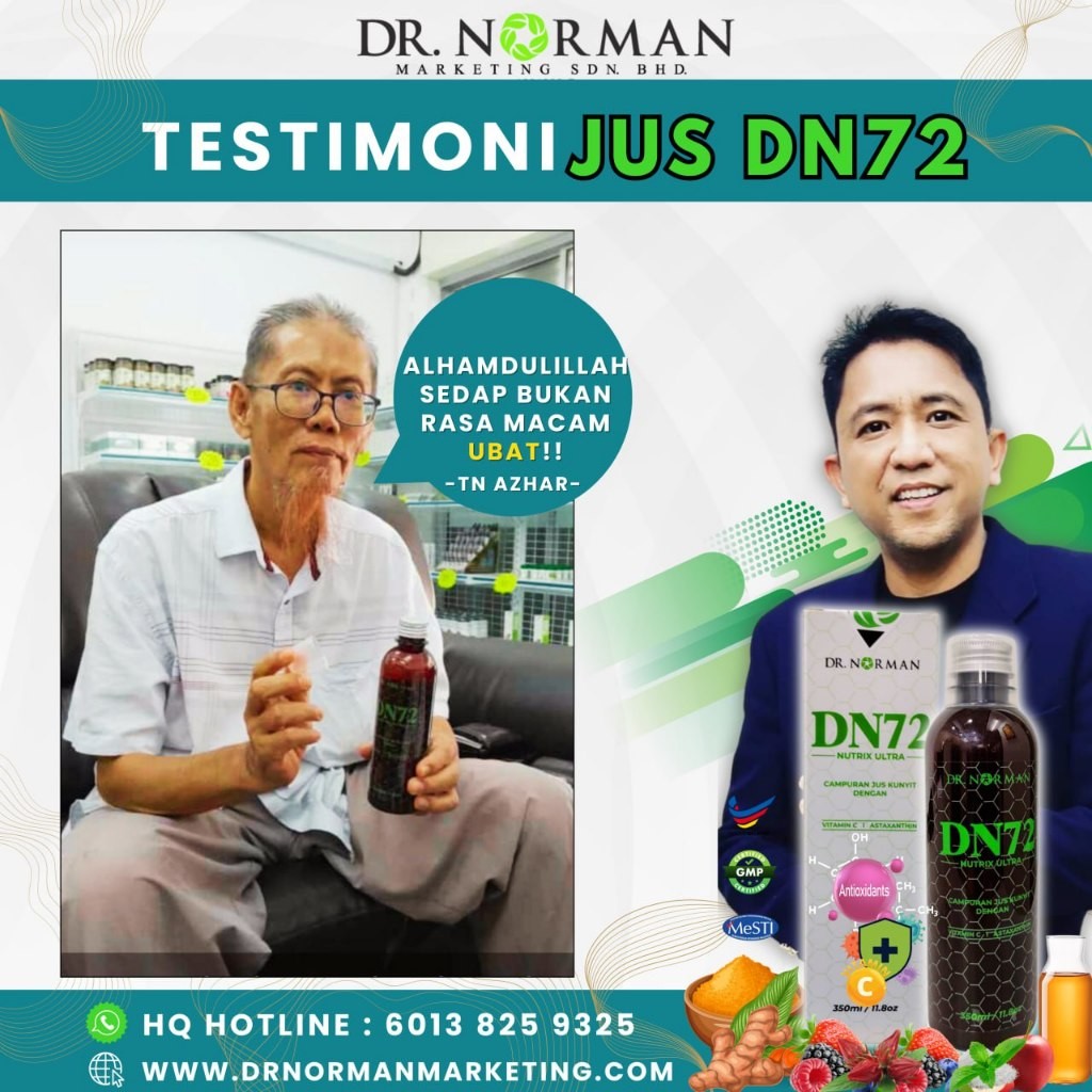 [DR NORMAN] MINUMAN BOTANI JUS DN72 ANTIOXIDANT [350ML / 11.02 OZ] [WHOLESALE]