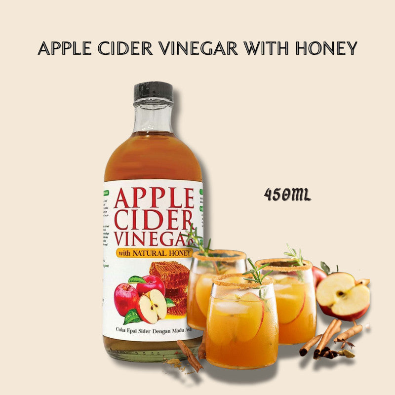 [DR NORMAN] CUKA KURMA MADU (DATES VINEGAR) | CUKA EPAL (APPLE CIDER VINEGAR) WITH NATURAL HONEY