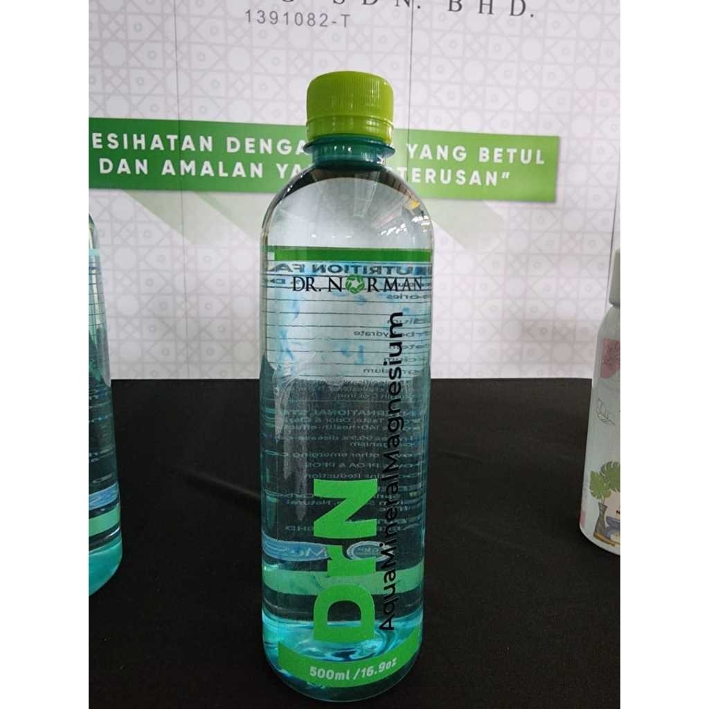 [DR NORMAN] Aqua Mineral Magnesium Air Minuman Bernutrisi (Ca + Mg) 500ml