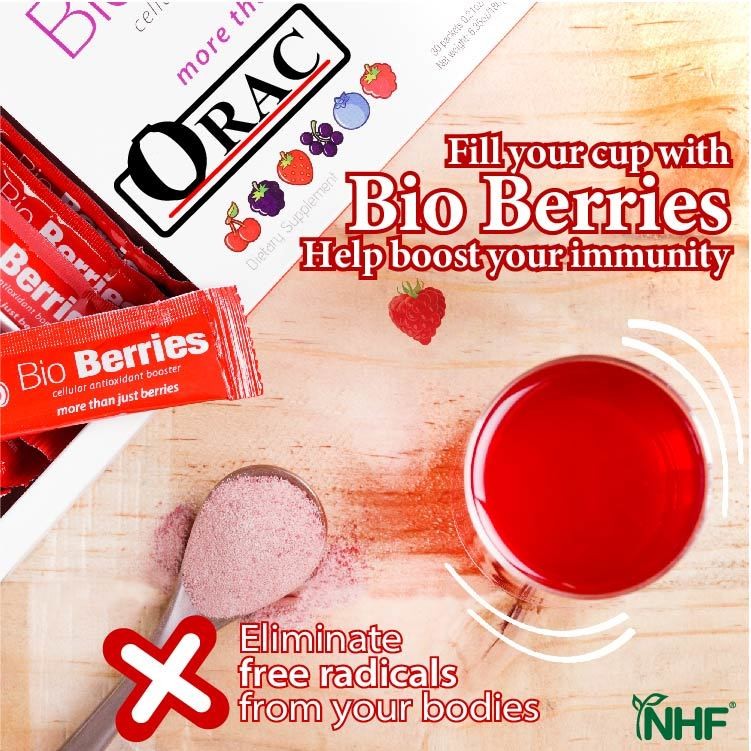 [NHF] - DR NORMAN Bio Berries - Cellular Antioxidant Booster Supplement 6g x 30 sachet)
