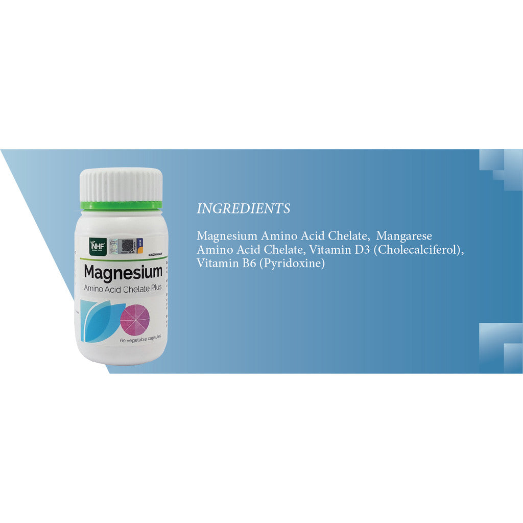 [NHF] - DR NORMAN Magnesium Amino Acid Chelate Plus (60 Kapsul)
