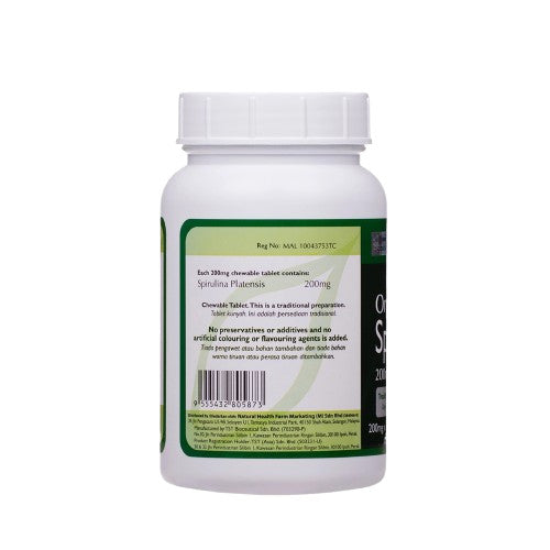 [NHF] - DR NORMAN Organic Spirulina (1000 Tablet x 200mg) MAL10043753TC