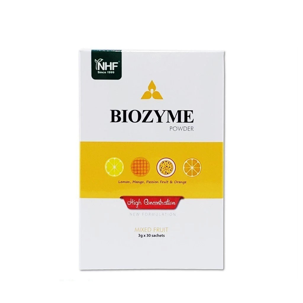 [NHF] - DR NORMAN Biozyme Powder Mixed Fruit Flavor Help Digestion Issue(3g) 30 Sachet Halal