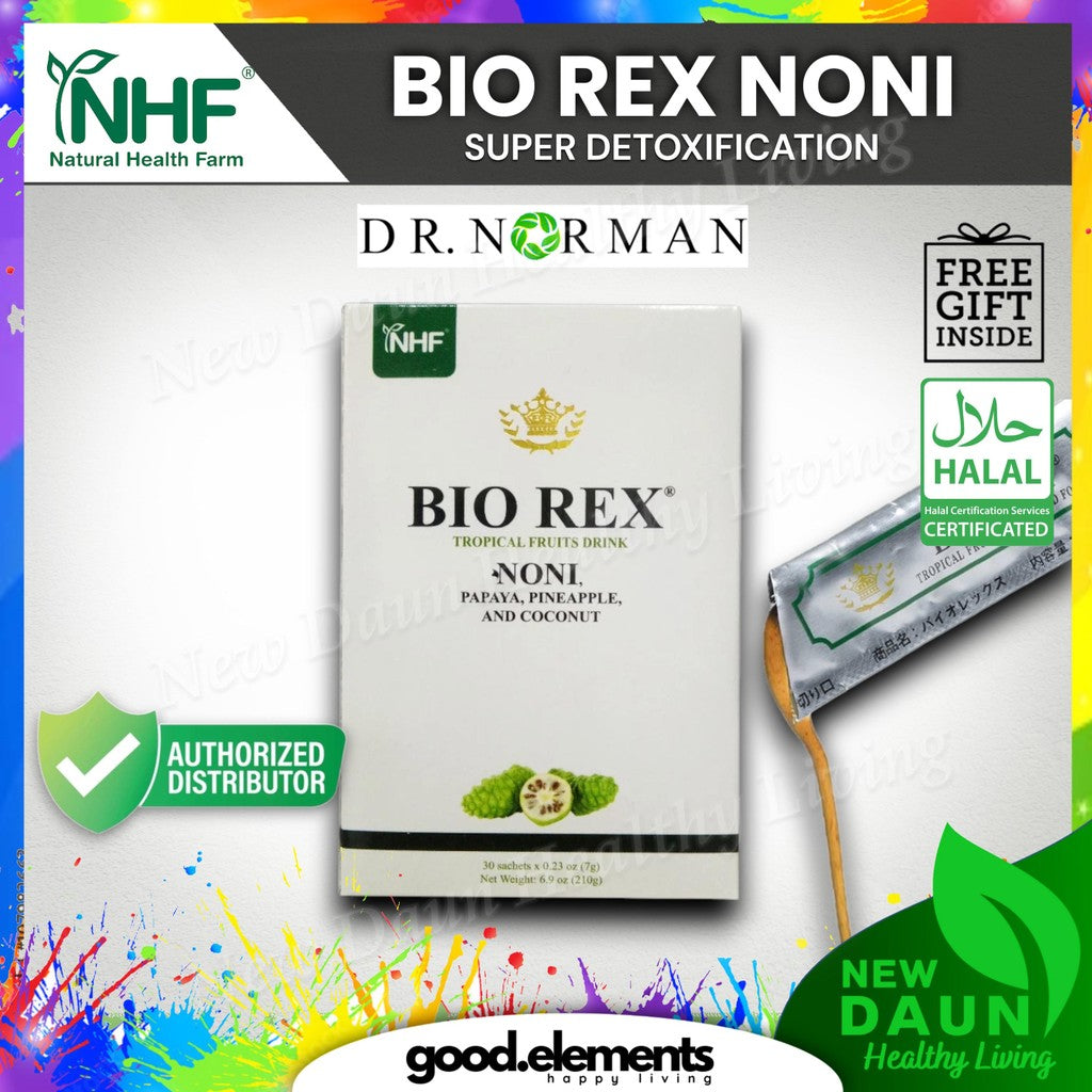 [NHF] - DR NORMAN Bio Rex Noni | Cells Detox Heavy Metal Fermented Wild Papaya + Noni