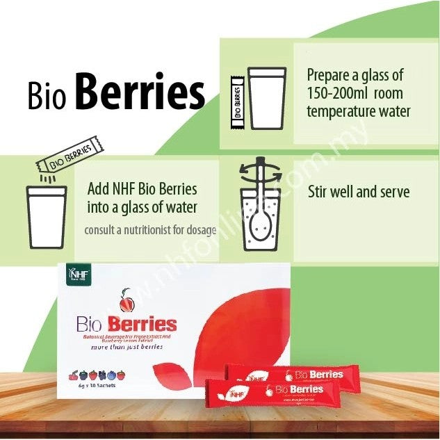 [NHF] - DR NORMAN Bio Berries - Cellular Antioxidant Booster Supplement 6g x 30 sachet)