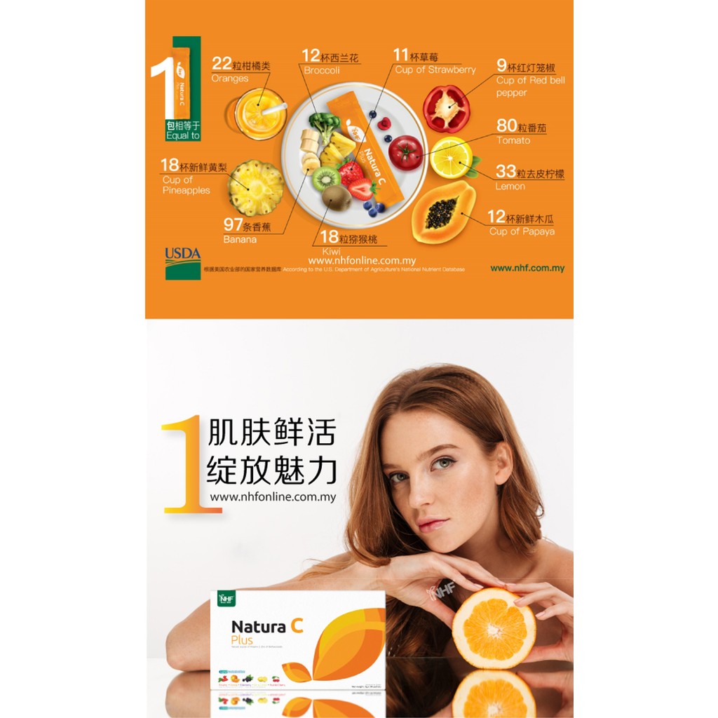 [NHF] - DR NORMAN Natural C / Natura C / Vitamin C - Boost Immunity, Antioxidants Acerola