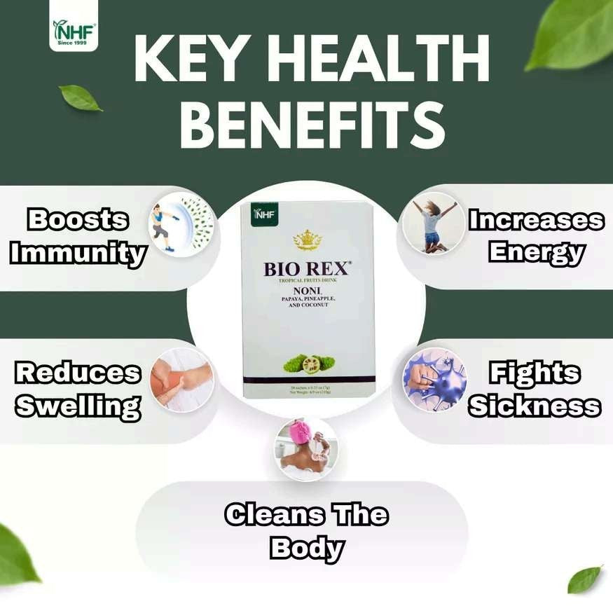 [NHF] - DR NORMAN Bio Rex Noni | Cells Detox Heavy Metal Fermented Wild Papaya + Noni