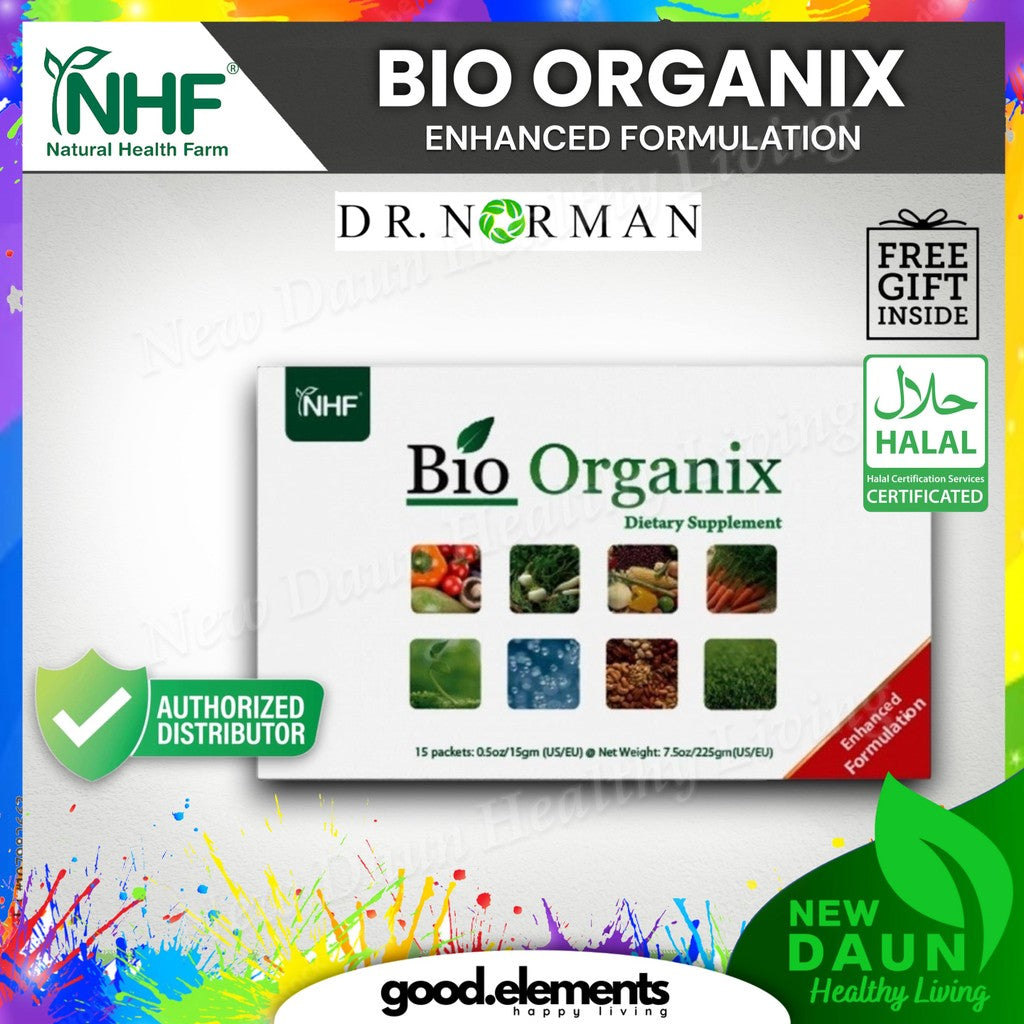 [NHF] - DR NORMAN Bio Organix Enhanced Formula (15g) - For Healthy & Clean Colon