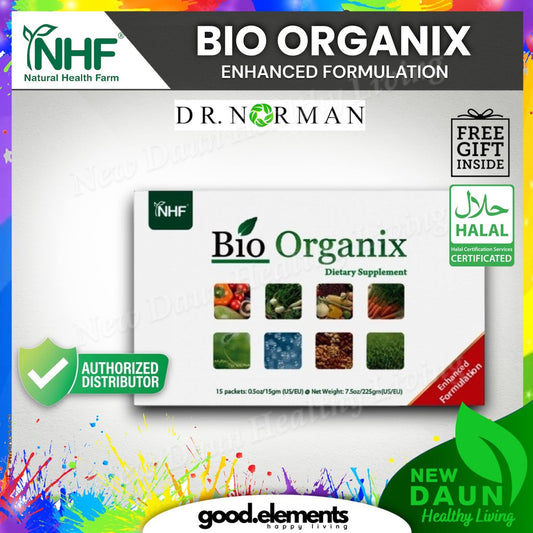 [NHF] - DR NORMAN Bio Organix Enhanced Formula (15g) - For Healthy & Clean Colon