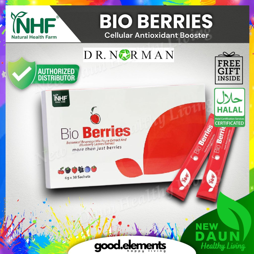 [NHF] - DR NORMAN Bio Berries - Cellular Antioxidant Booster Supplement 6g x 30 sachet)