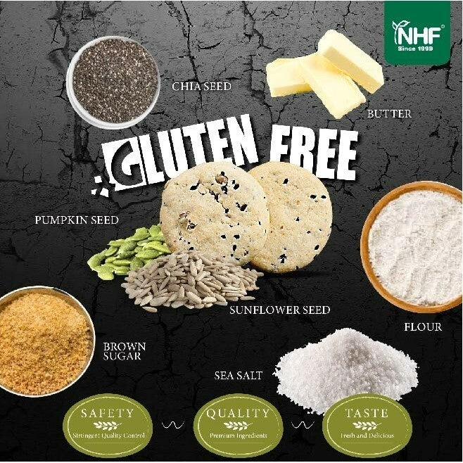 [NHF] - DR NORMAN Biskut Bebas Gluten Free Cookies Biscuits Halal 180g