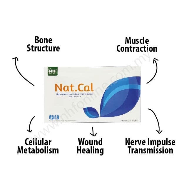 [NHF] - DR NORMAN NAT.CAL Natural Calcium with Magnesium (5g x 30 sachets)