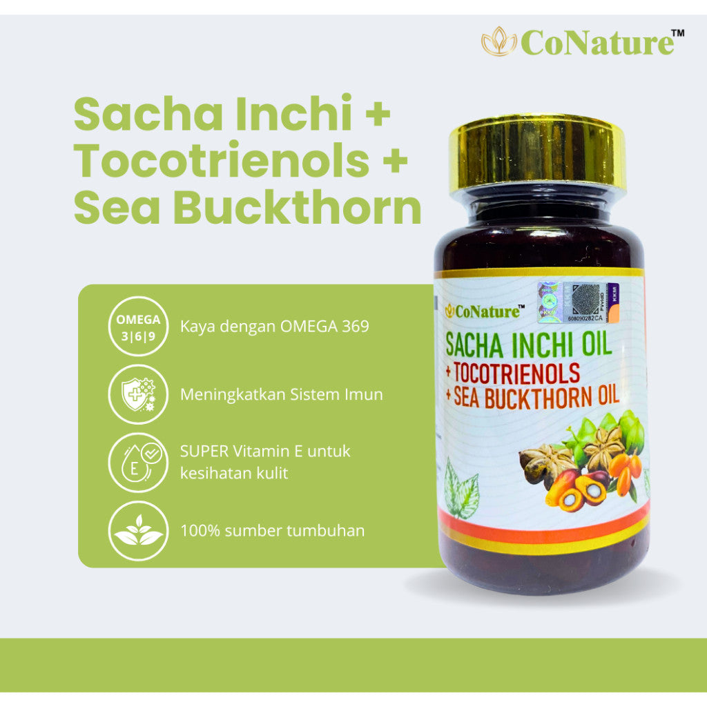 [CONATURE] SACHA INCHI TOCOTRIENOLS + SEA BUCKTHORN