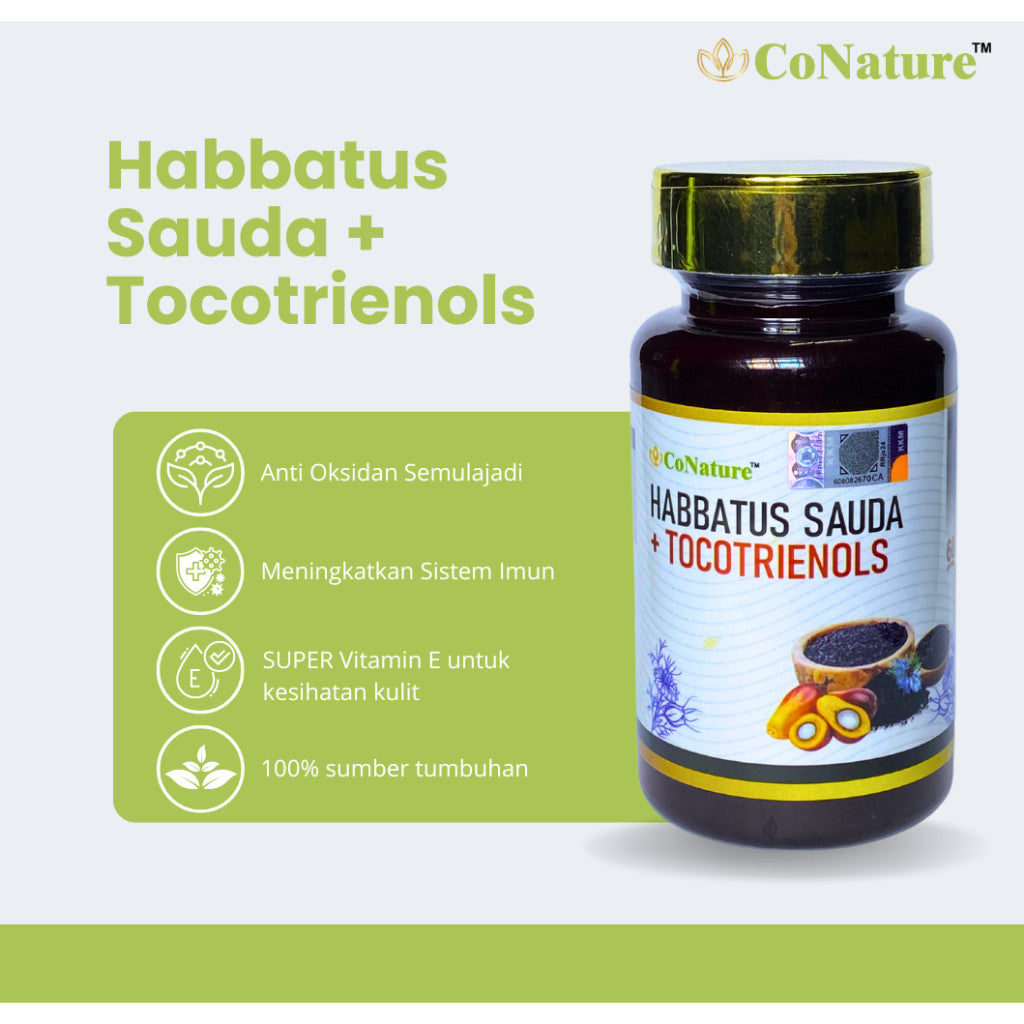 [CONATURE] HABBATUS SAUDA + TOCOTRIENOLS