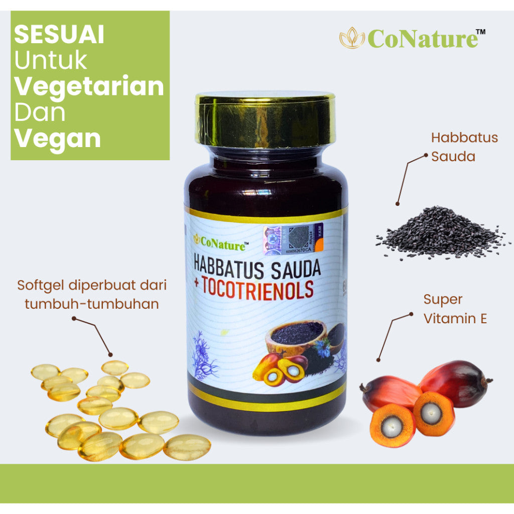 [CONATURE] HABBATUS SAUDA + TOCOTRIENOLS